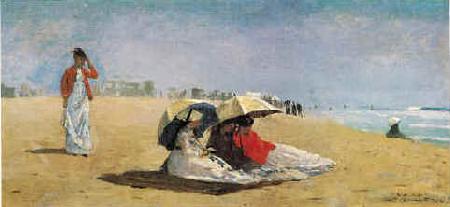 Winslow Homer East Hampton Beach Sweden oil painting art
